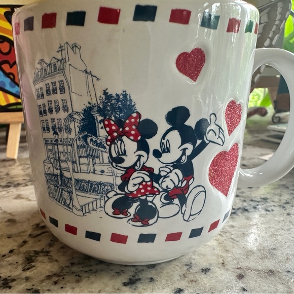 Disney Parks Mickey&Minnie Authentic Original Cup Walking Through Paris - Picture 2 of 6